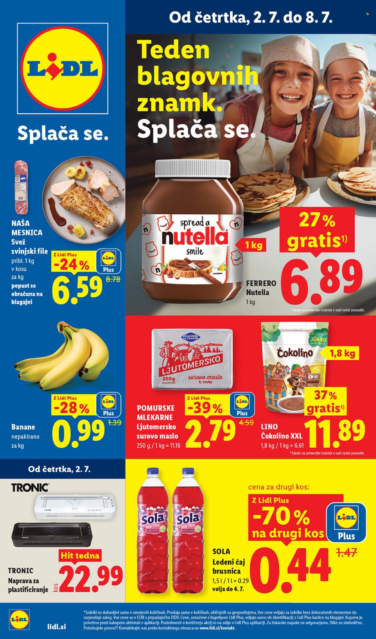 Lidl katalog - 02.07.2026 - 08.07.2026. Stran 1