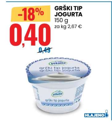GRŠKI TIP JOGURTA