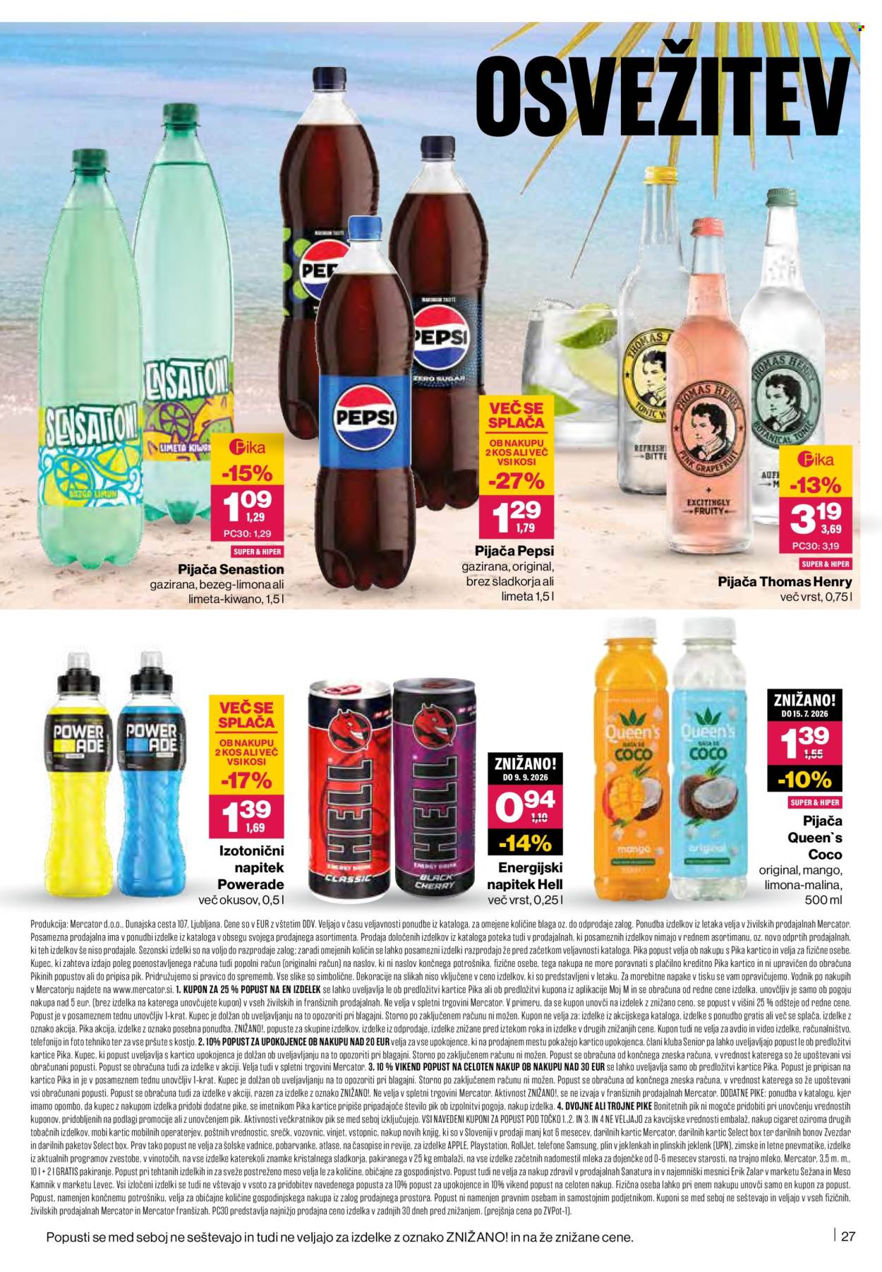 Mercator katalog - 02.07.2026 - 08.07.2026. Stran 27