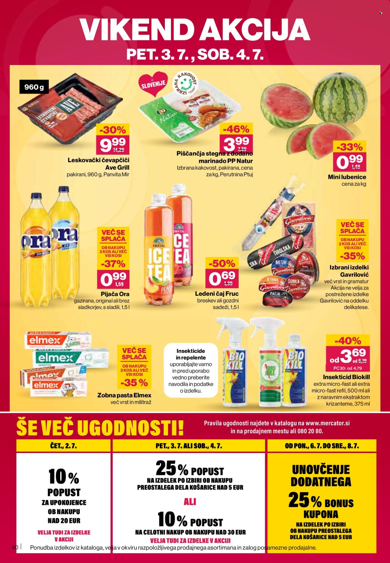 Mercator katalog - 02.07.2026 - 08.07.2026. Stran 40