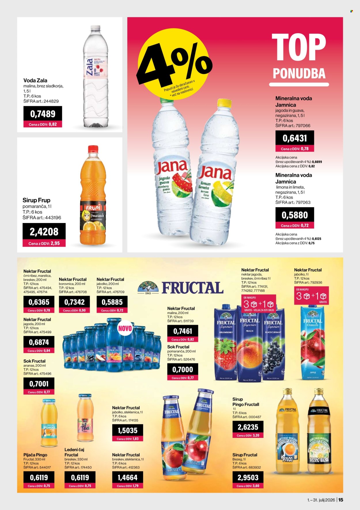 Mercator Cash & Carry katalog - 01.07.2026 - 31.07.2026. Stran 15