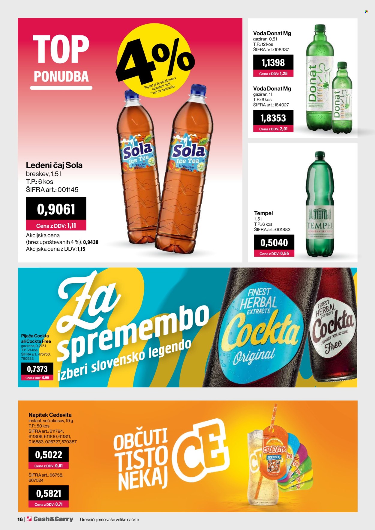 Mercator Cash & Carry katalog - 01.07.2026 - 31.07.2026. Stran 16