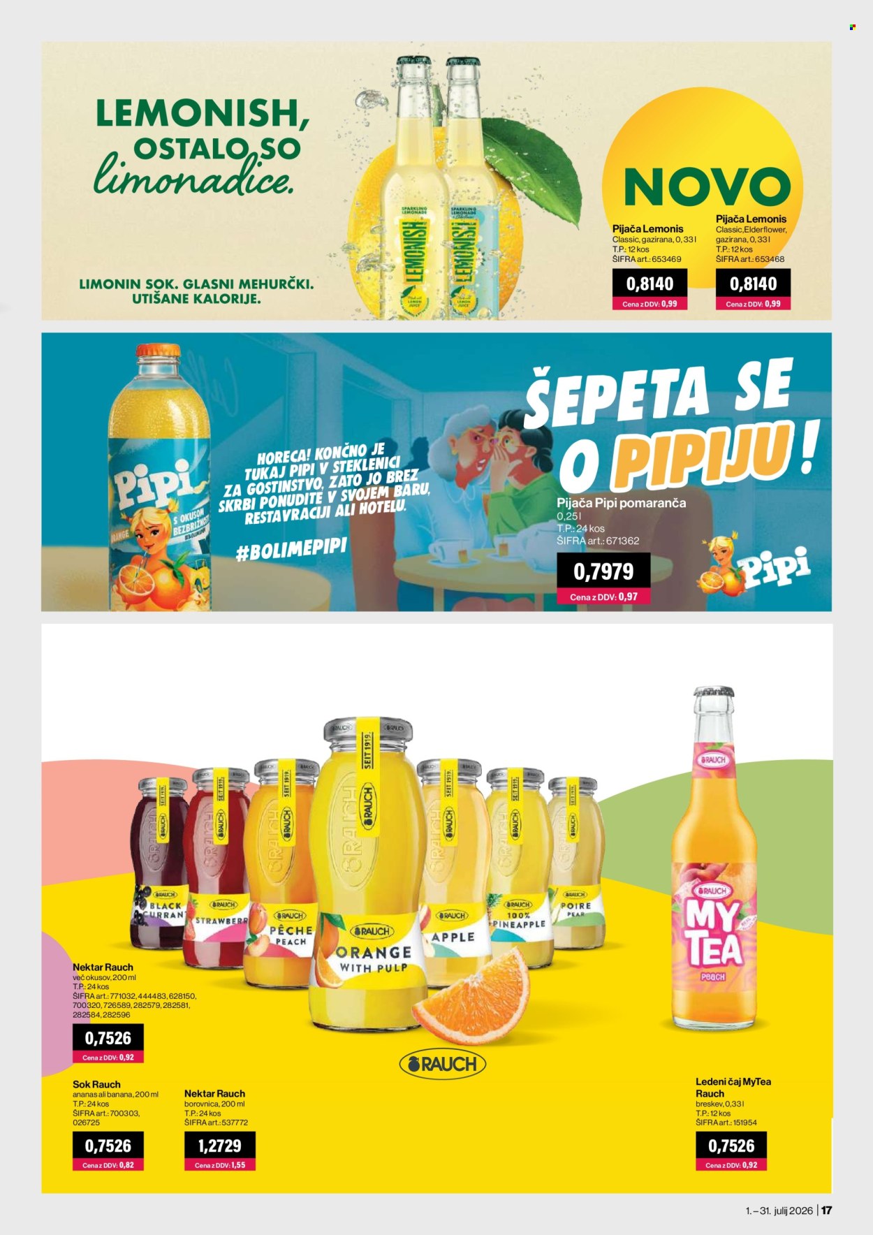 Mercator Cash & Carry katalog - 01.07.2026 - 31.07.2026. Stran 17