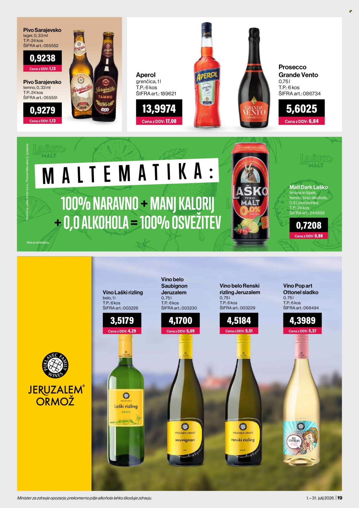 Mercator Cash & Carry katalog - 01.07.2026 - 31.07.2026. Stran 19