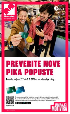 Mercator - Pika zgibanka