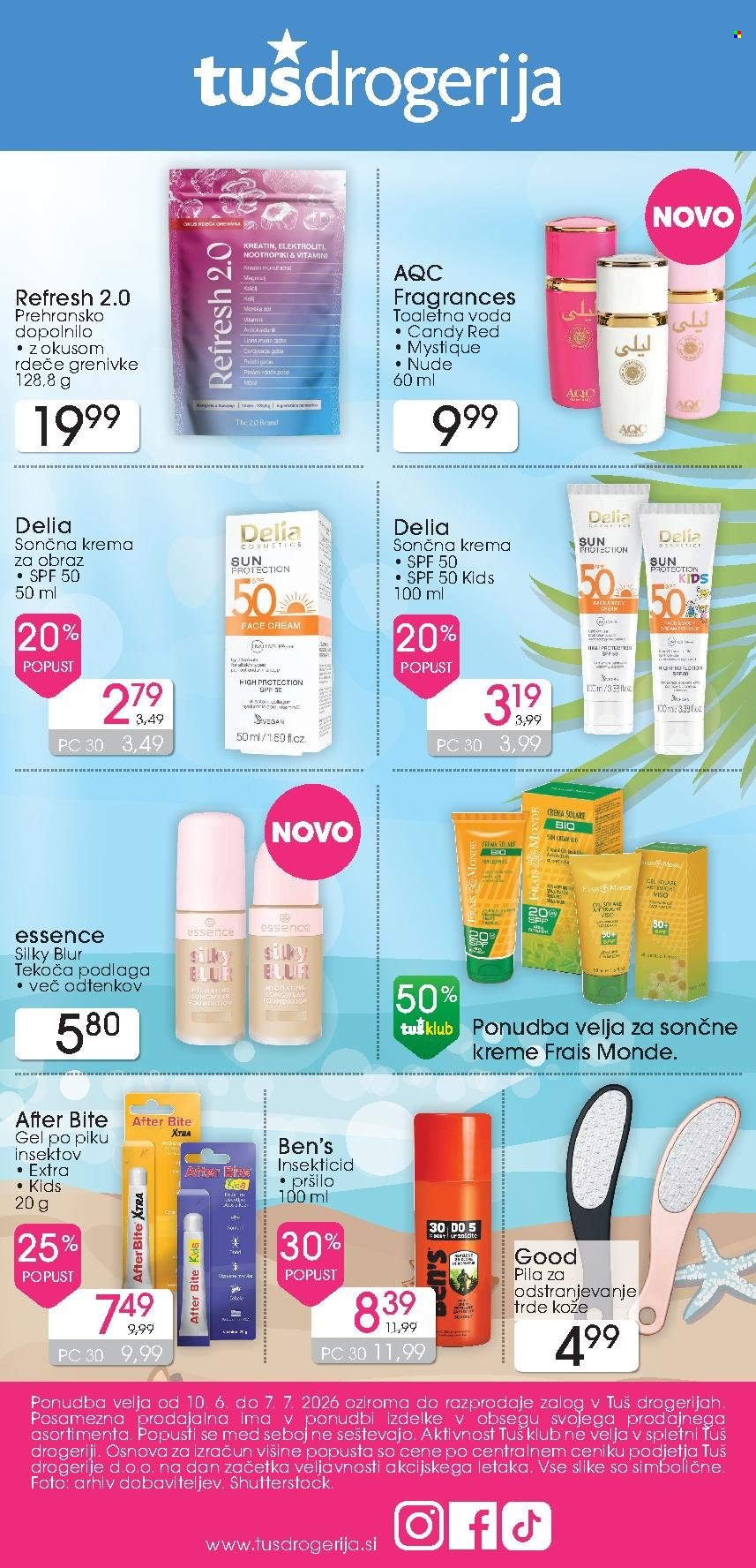Tuš Drogeria katalog - 10.06.2026 - 07.07.2026. Stran 1