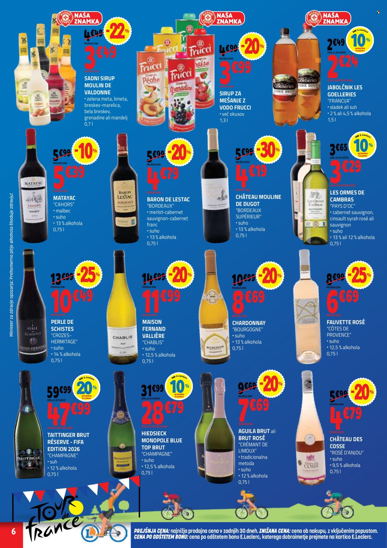 E.Leclerc katalog - 01.07.2026 - 11.07.2026. Stran 6