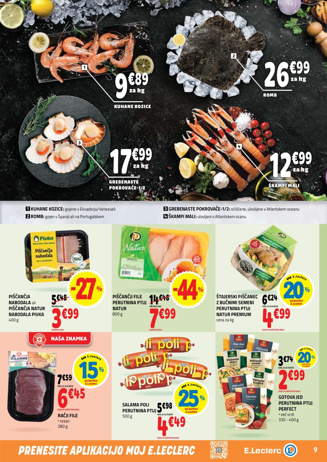 E.Leclerc katalog - 01.07.2026 - 11.07.2026. Stran 9