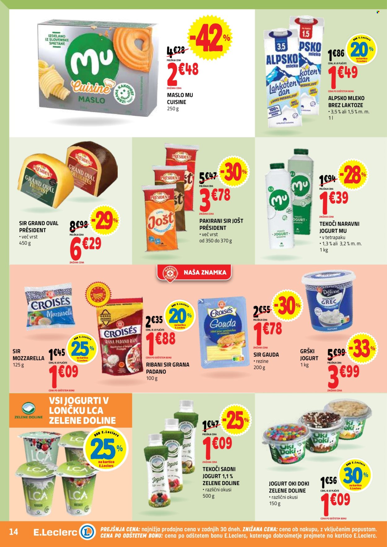 E.Leclerc katalog - 01.07.2026 - 11.07.2026. Stran 14