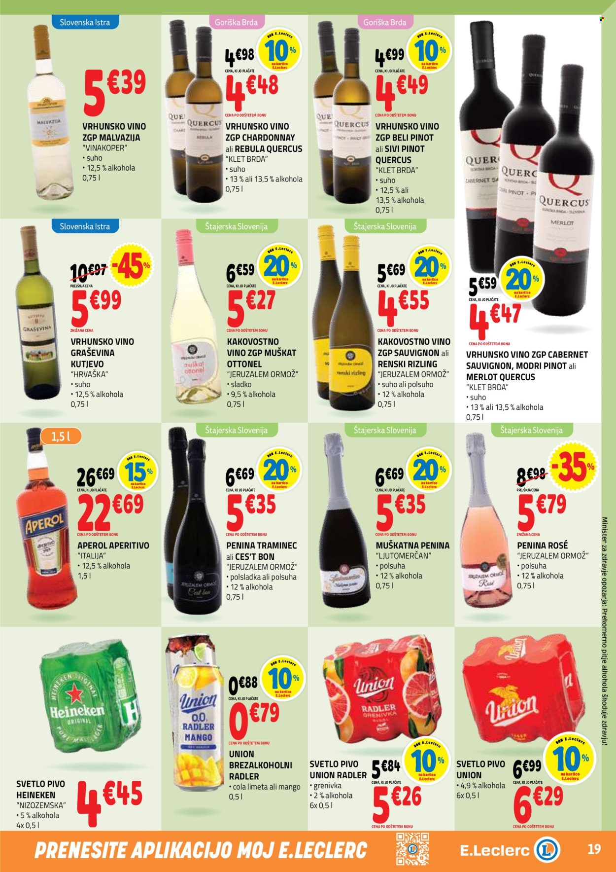 E.Leclerc katalog - 01.07.2026 - 11.07.2026. Stran 19