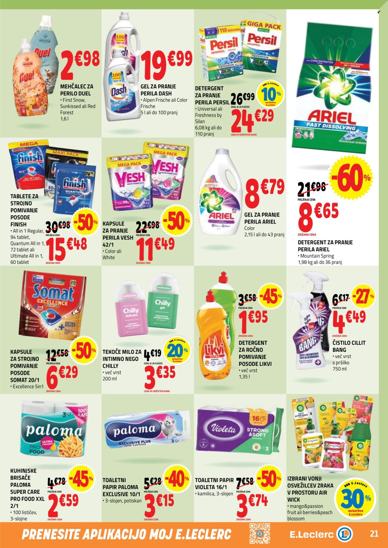 E.Leclerc katalog - 01.07.2026 - 11.07.2026. Stran 21
