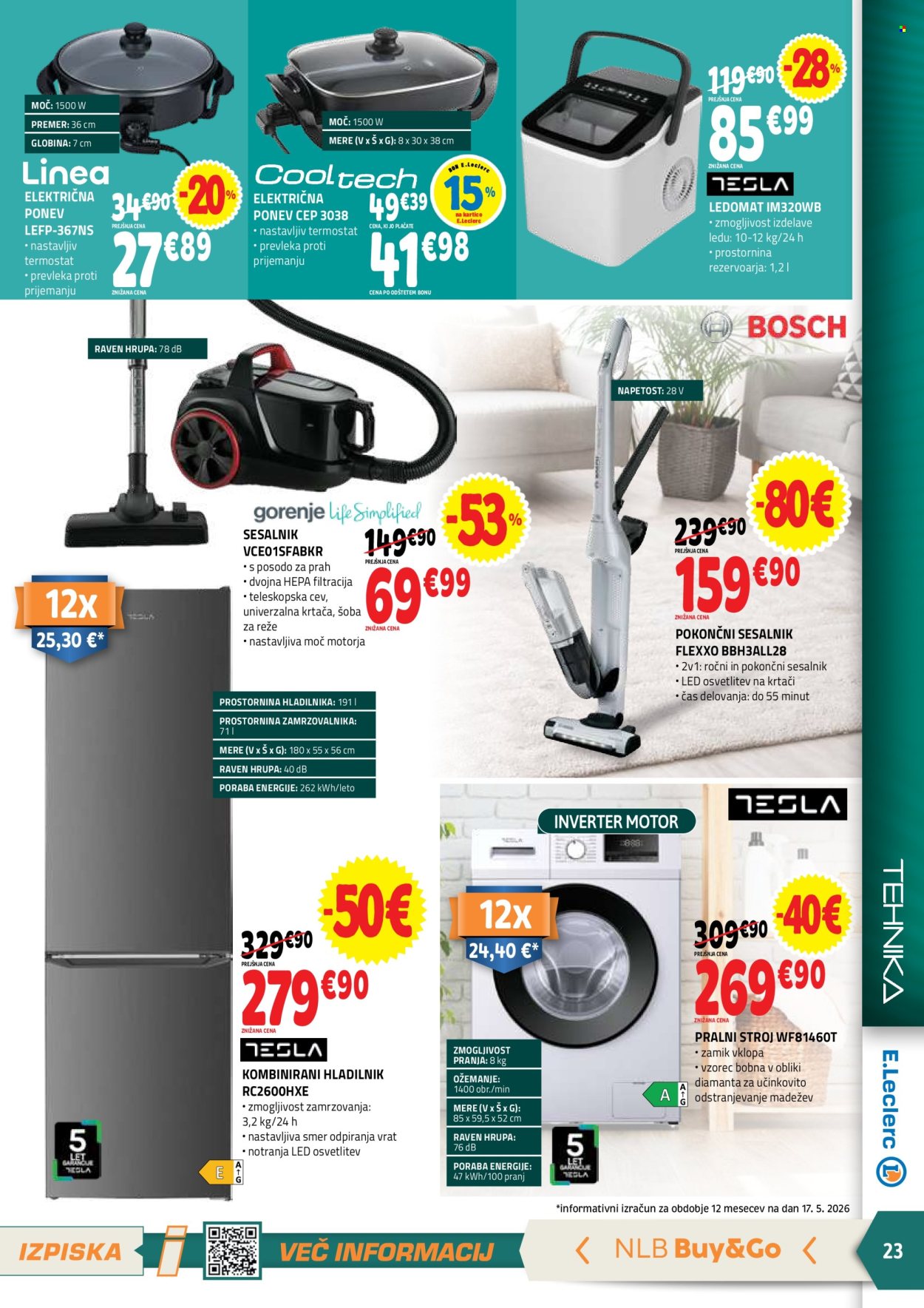 E.Leclerc katalog - 01.07.2026 - 11.07.2026. Stran 23