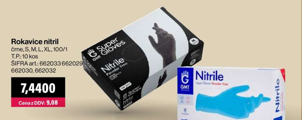 Rokavice nitril