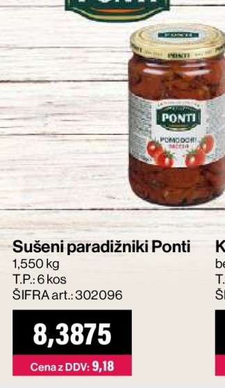 Sušeni paradižniki Ponti
