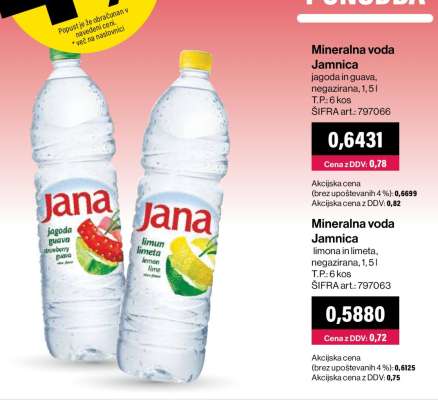 MINERALNA VODA JAMNICA