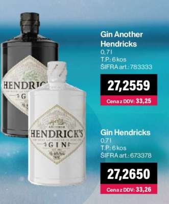 Gin Another Hendricks