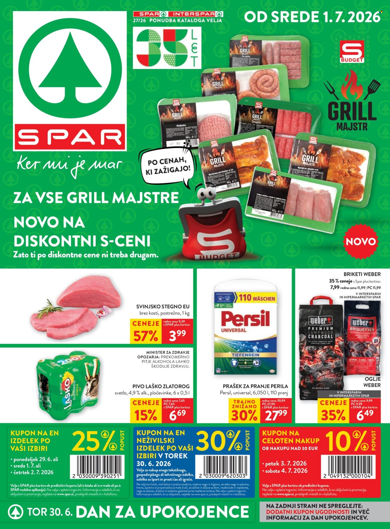 SPAR katalog - 01.07.2026 - 14.07.2026. Stran 1