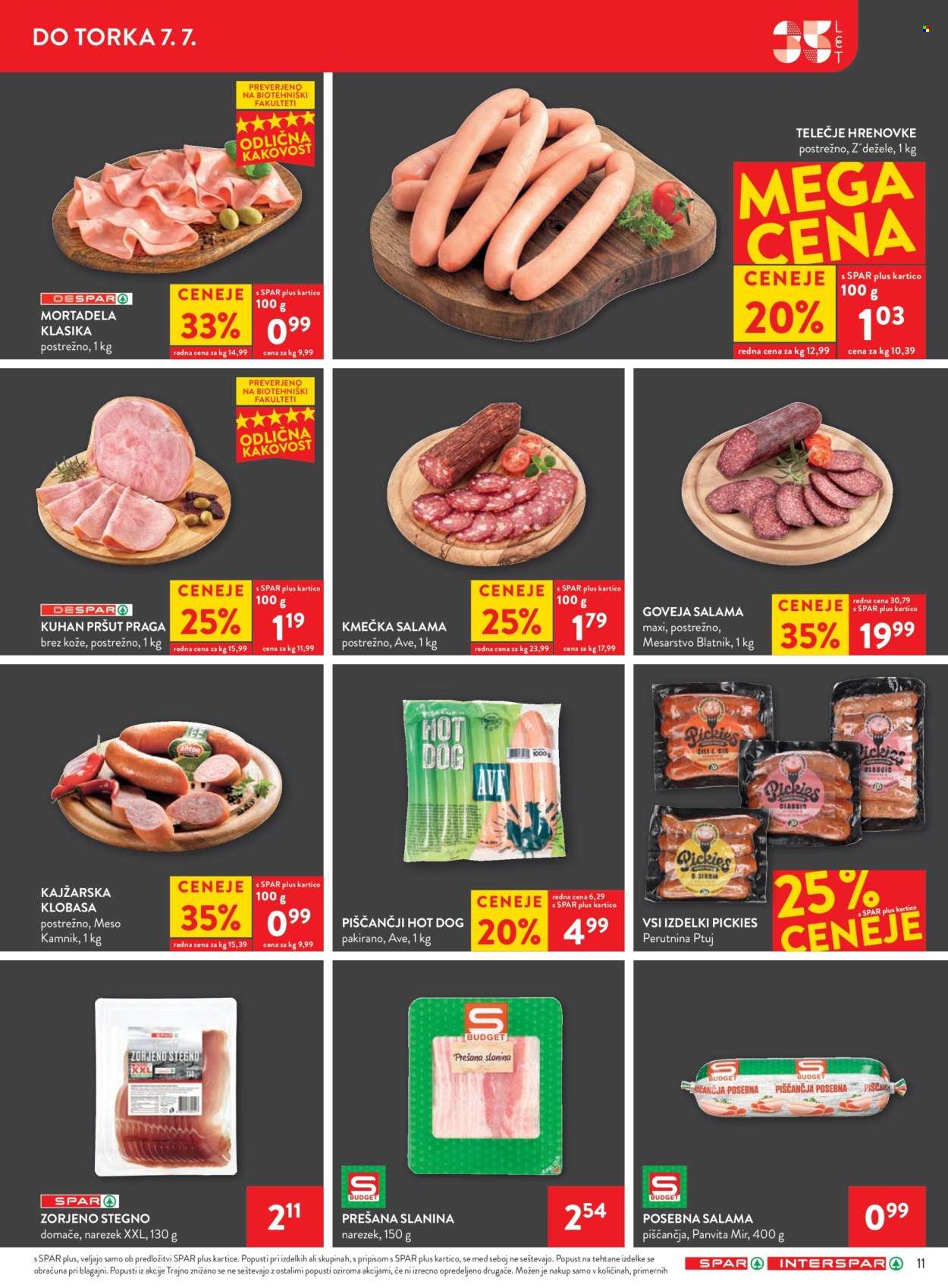 SPAR katalog - 01.07.2026 - 14.07.2026. Stran 11