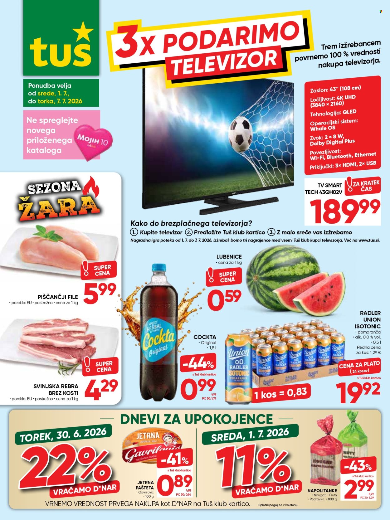 Tuš katalog - 01.07.2026 - 07.07.2026. Stran 1