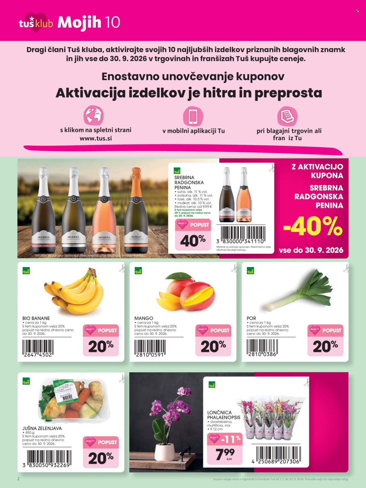 Tuš katalog - 03.07.2026 - 30.09.2026. Stran 2