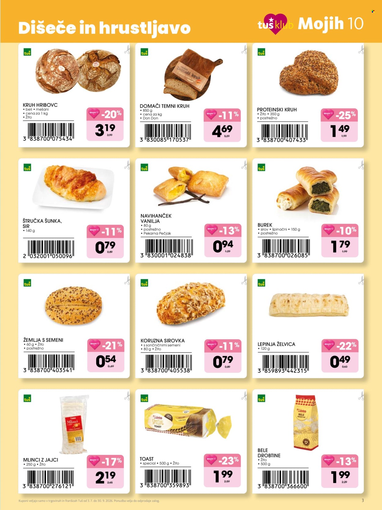 Tuš katalog - 03.07.2026 - 30.09.2026. Stran 3