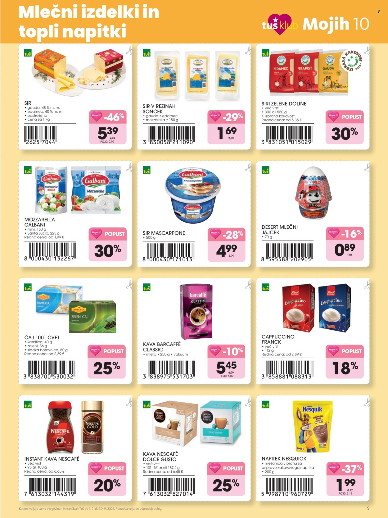 Tuš katalog - 03.07.2026 - 30.09.2026. Stran 9