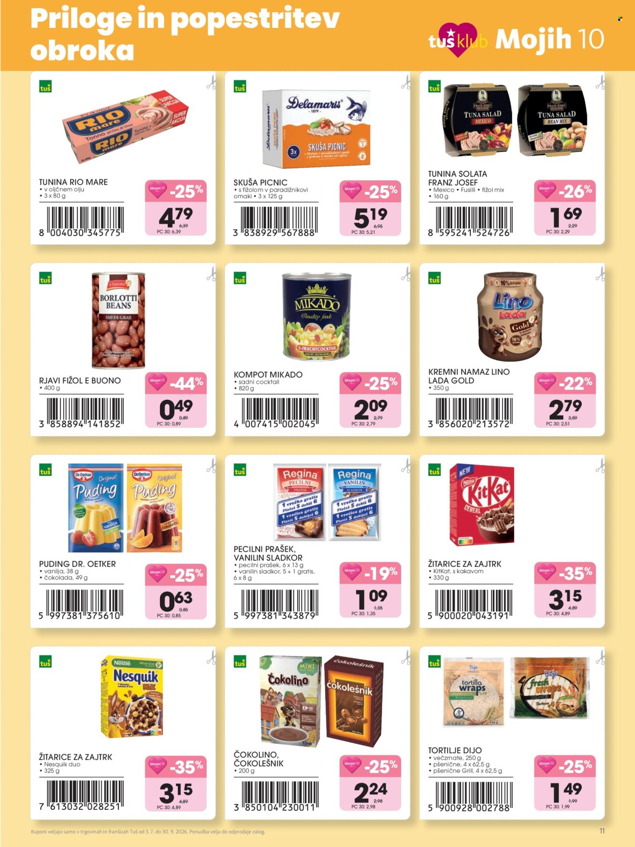 Tuš katalog - 03.07.2026 - 30.09.2026. Stran 11