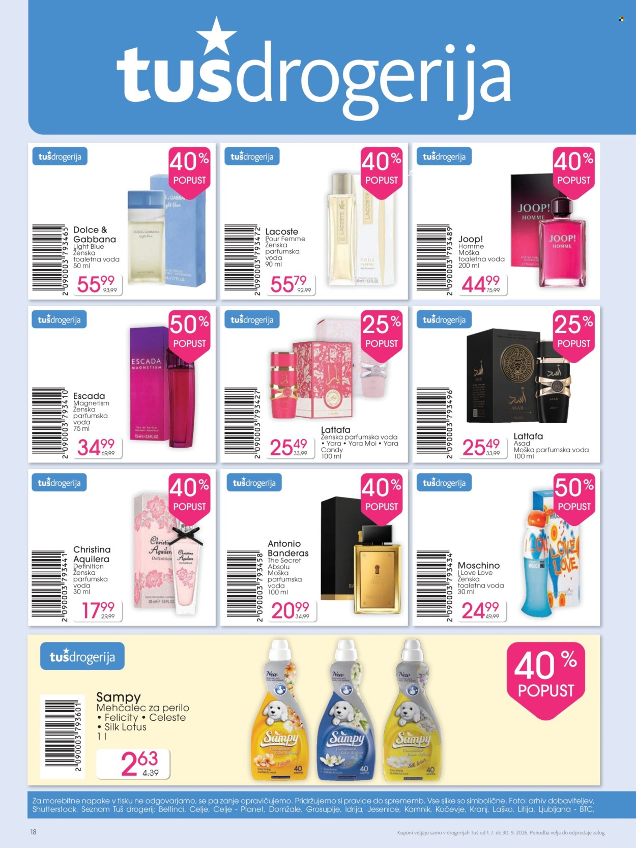 Tuš katalog - 03.07.2026 - 30.09.2026. Stran 18