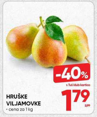 HRUŠKE VILJAMOVKE