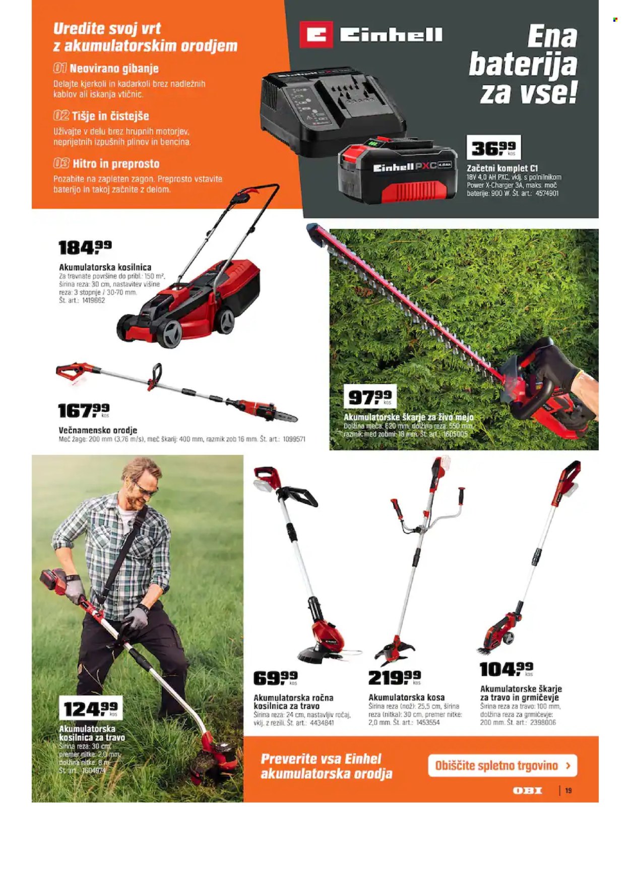 OBI katalog - 01.04.2026 - 31.07.2026. Stran 19