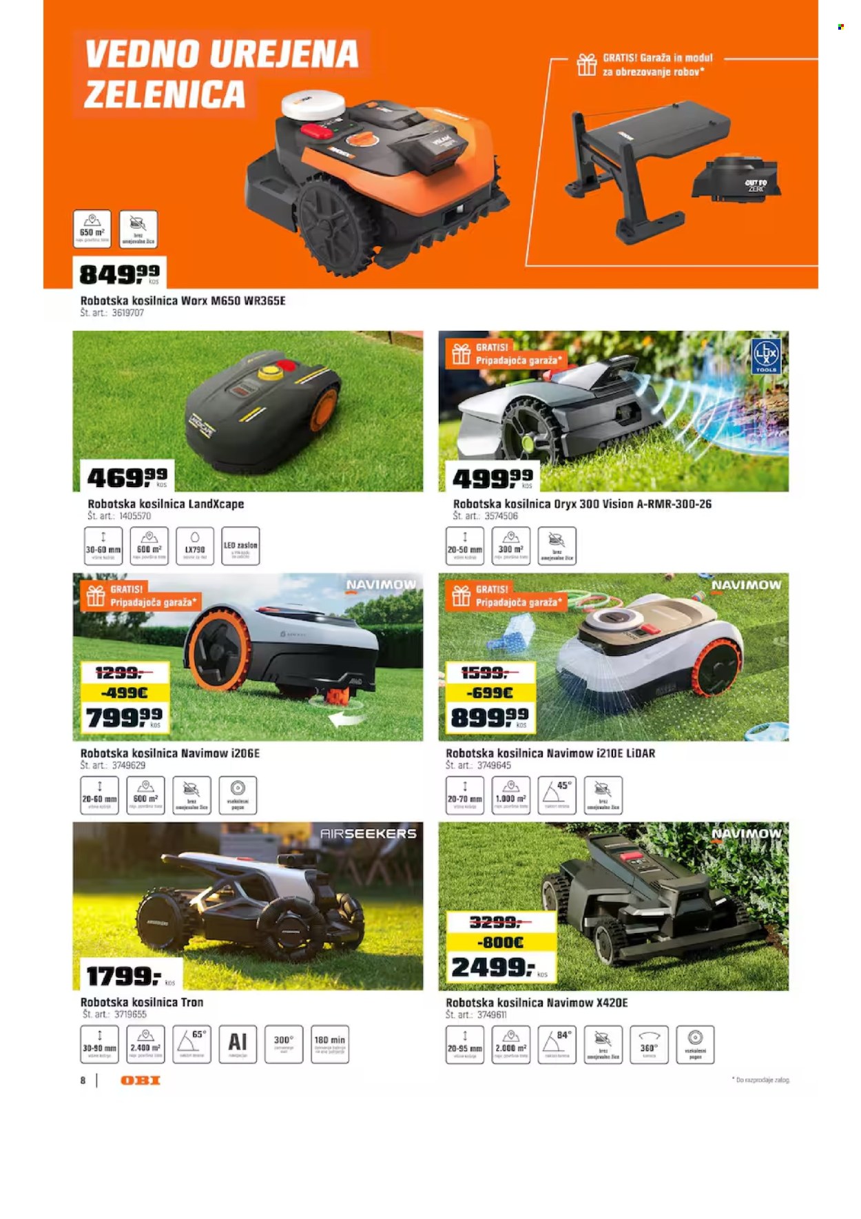 OBI katalog - 02.07.2026 - 31.07.2026. Stran 8