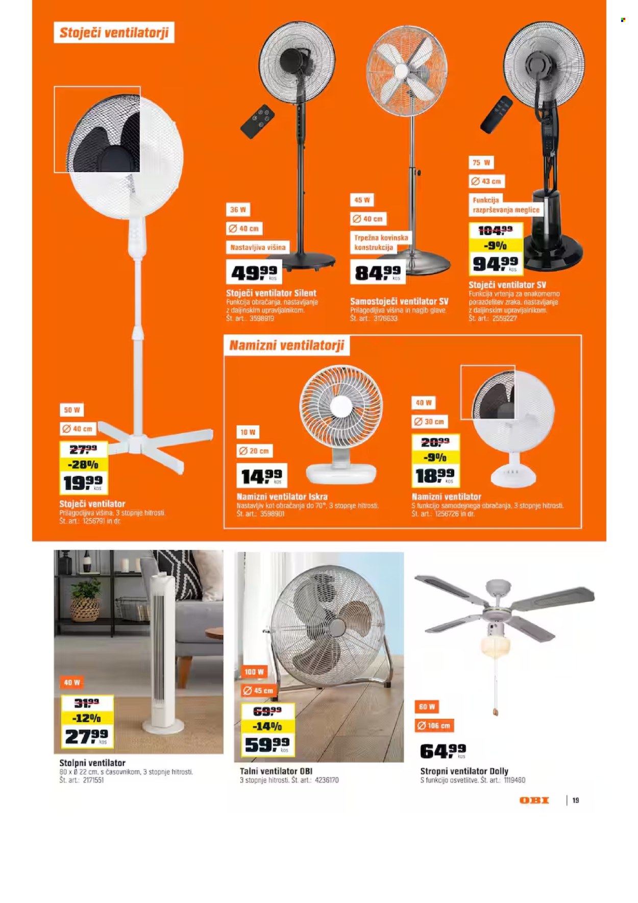 OBI katalog - 02.07.2026 - 31.07.2026. Stran 19