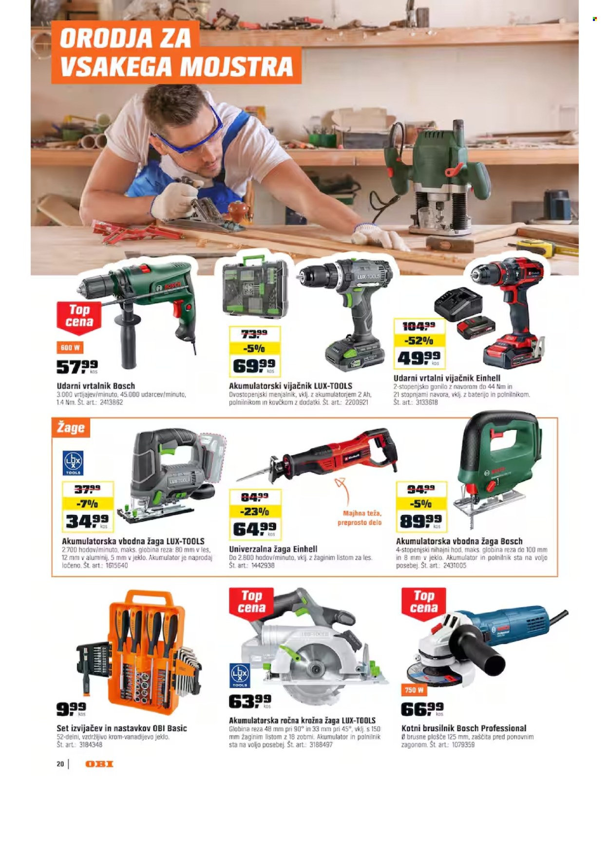 OBI katalog - 02.07.2026 - 31.07.2026. Stran 20