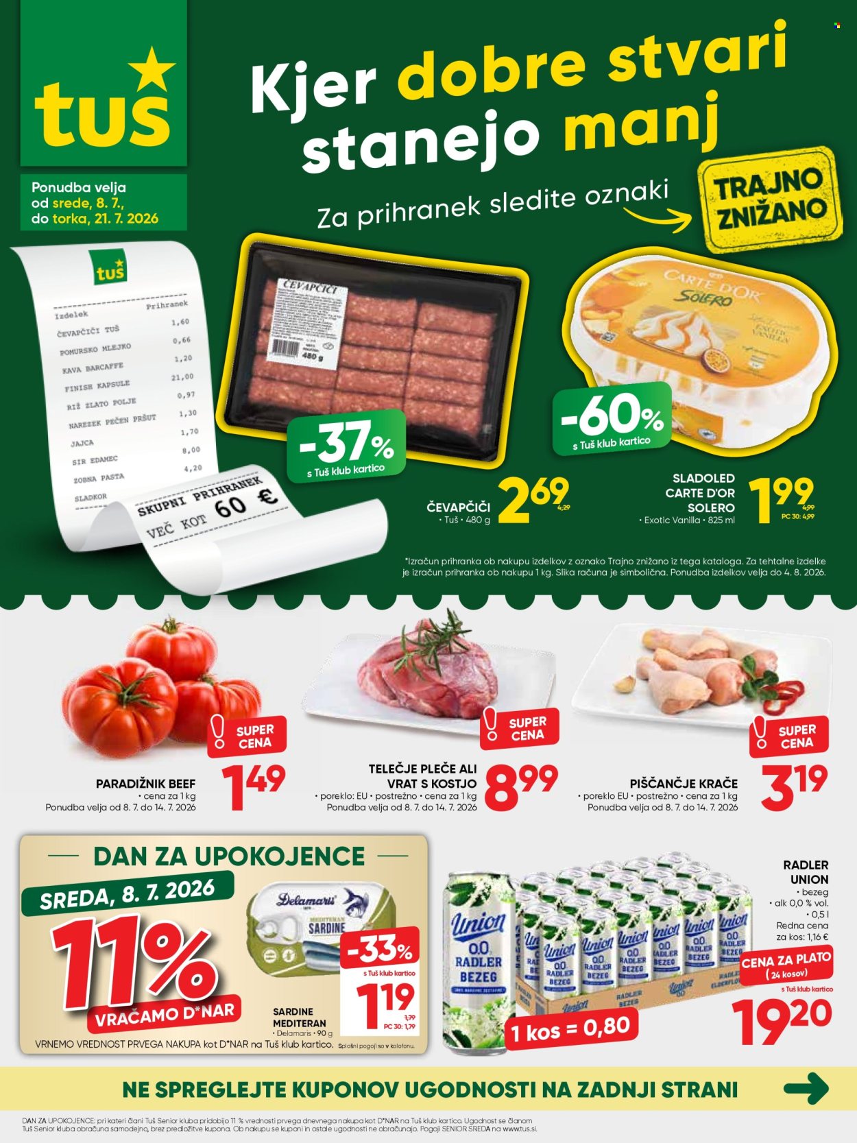 Tuš katalog - 08.07.2026 - 21.07.2026. Stran 1