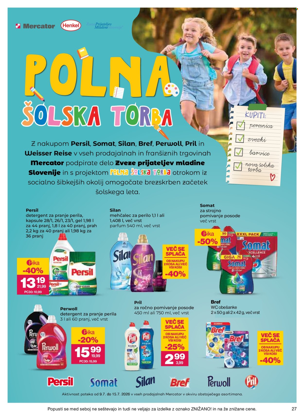 Mercator katalog - 09.07.2026 - 15.07.2026. Stran 27