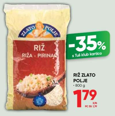 RIŽ ZLATO POLJE
