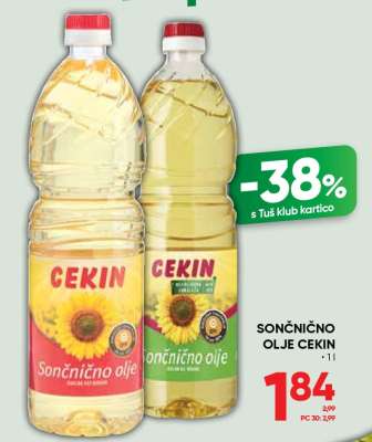 SONČNIČNO OLJE CEKIN