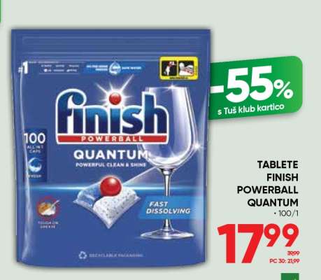 Tablete Finish Powerball Quantum