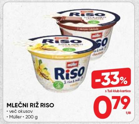 MLEČNI RIŽ RISO