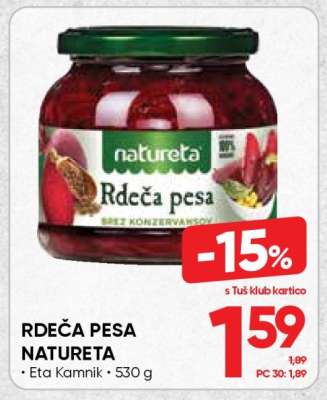 RDEČA PESA NATURETA