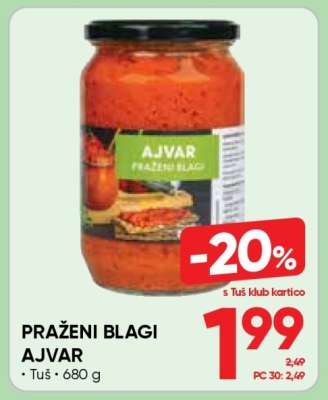PRAŽENI BLAGI AJVAR
