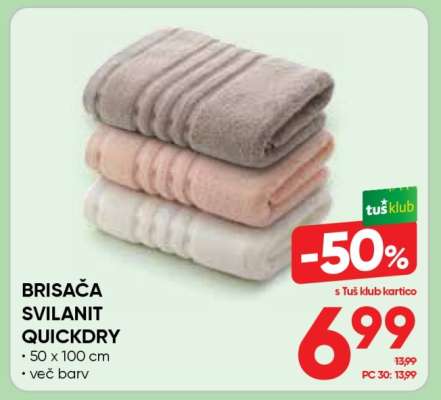 BRISAČA SVILANIT QUICKDRY