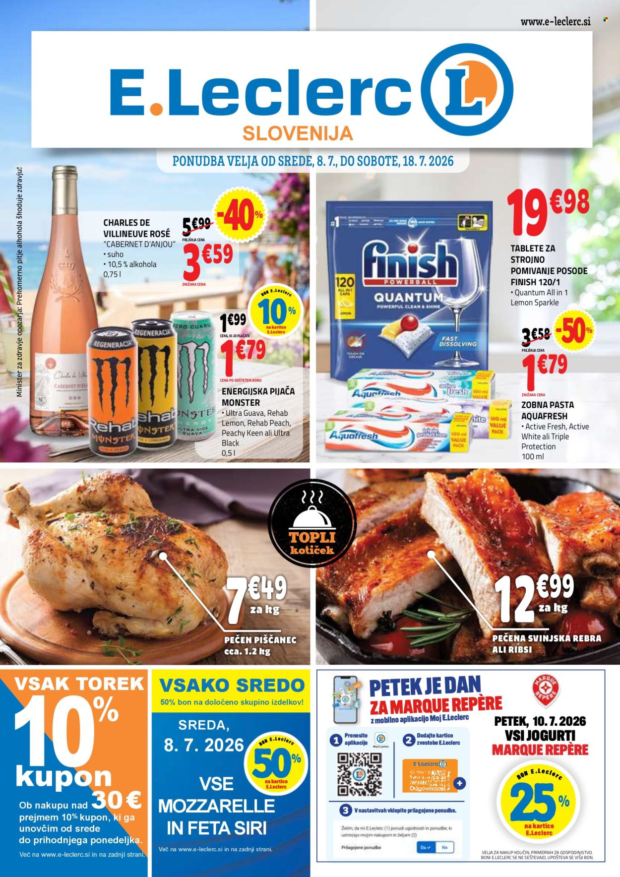 E.Leclerc katalog - 08.07.2026 - 18.07.2026. Stran 1