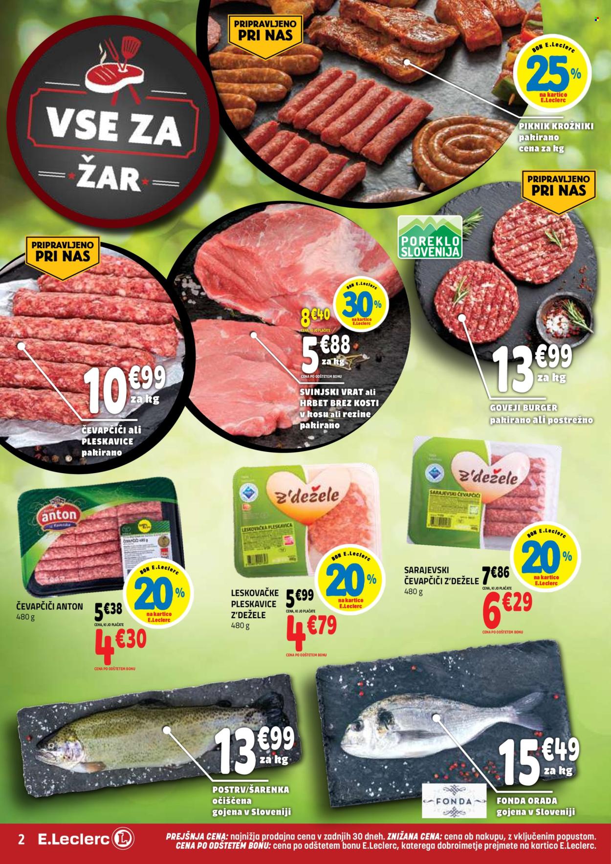 E.Leclerc katalog - 08.07.2026 - 18.07.2026. Stran 2