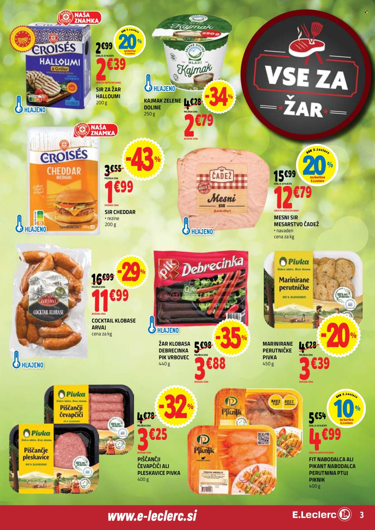 E.Leclerc katalog - 08.07.2026 - 18.07.2026. Stran 3