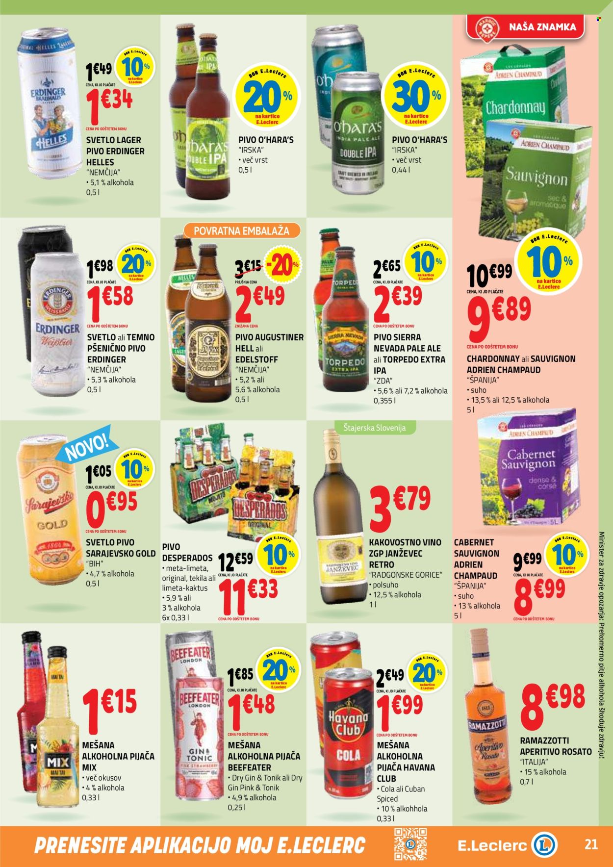 E.Leclerc katalog - 08.07.2026 - 18.07.2026. Stran 21