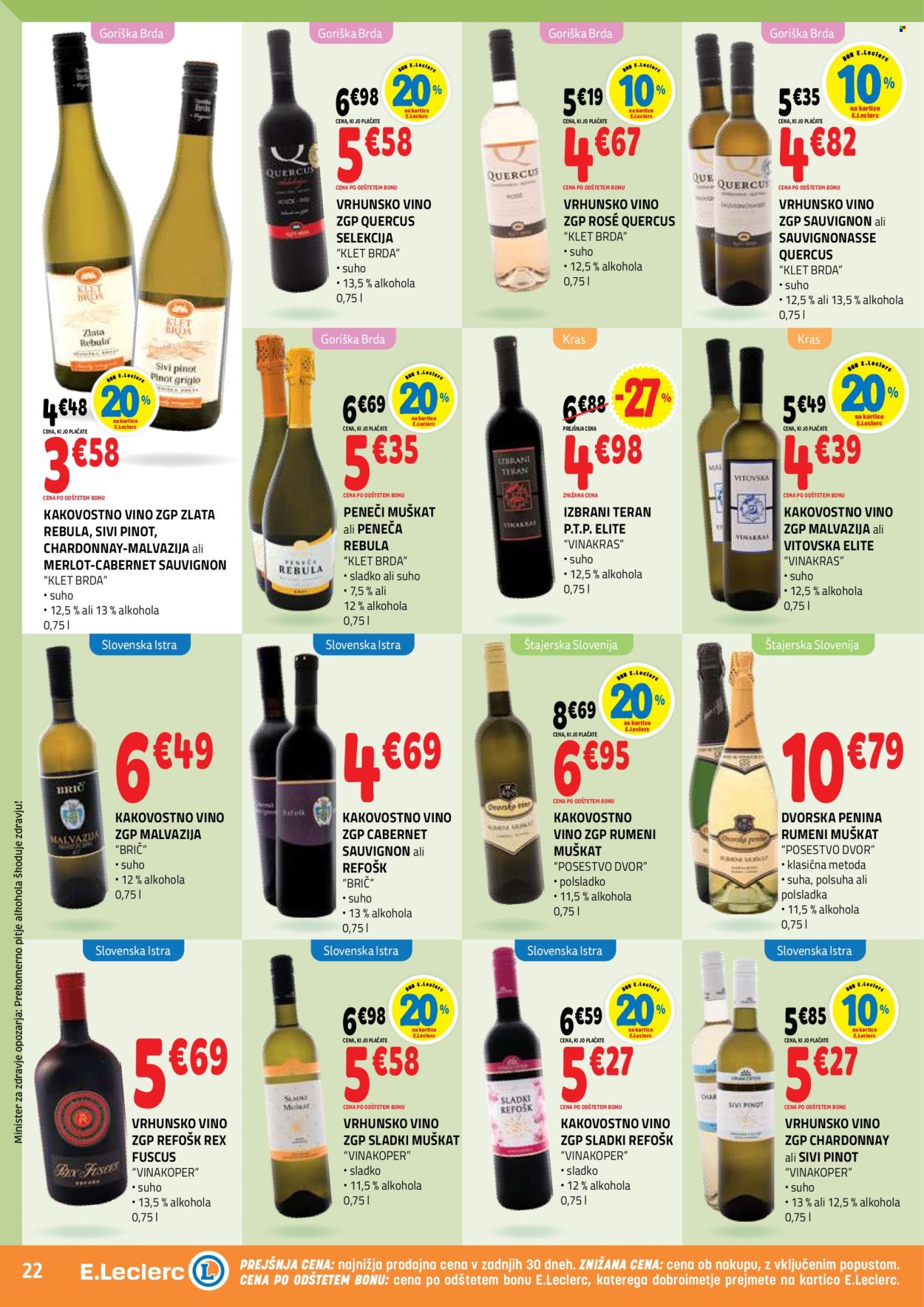 E.Leclerc katalog - 08.07.2026 - 18.07.2026. Stran 22