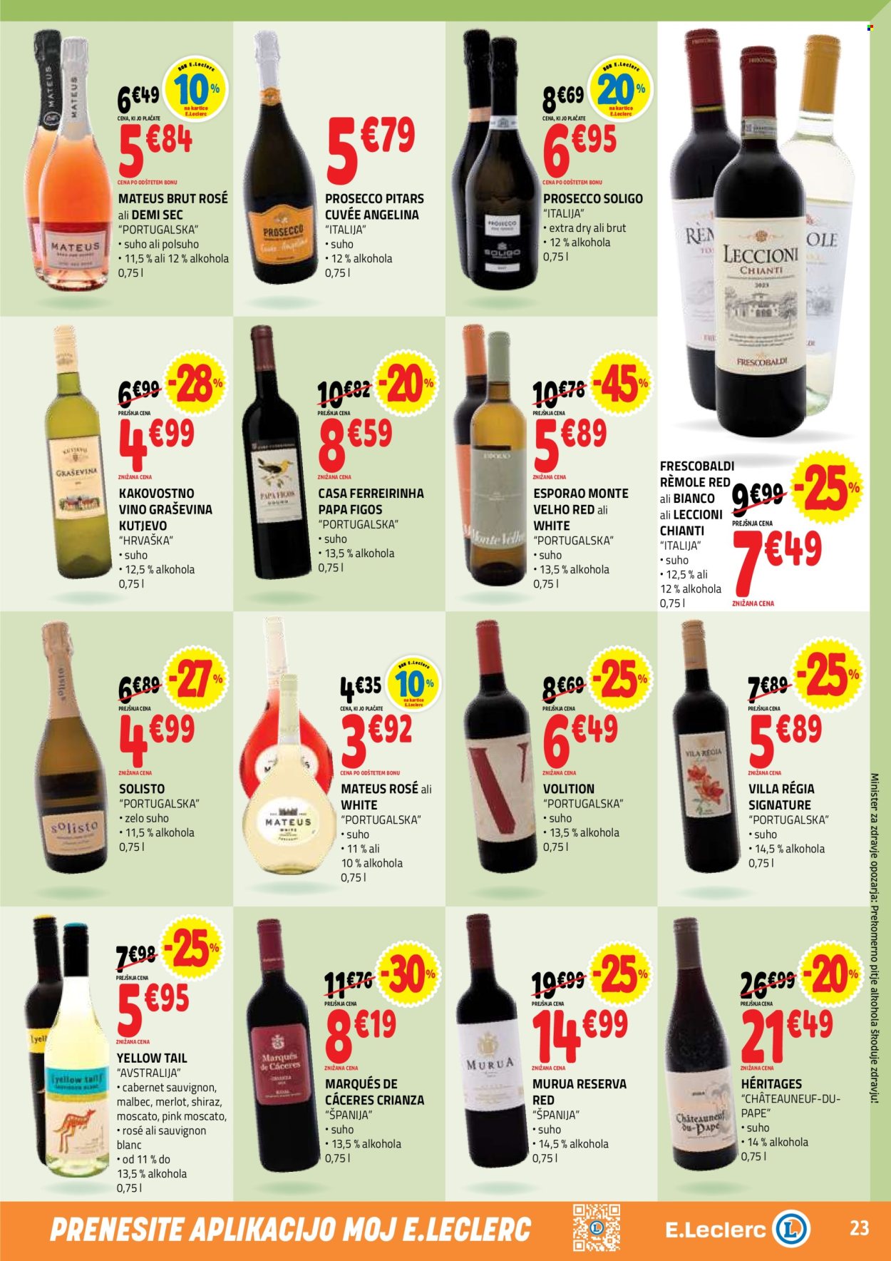 E.Leclerc katalog - 08.07.2026 - 18.07.2026. Stran 23