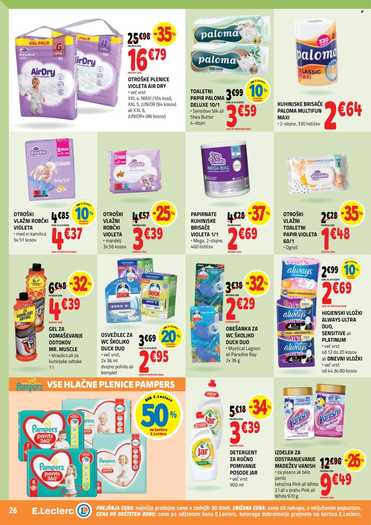 E.Leclerc katalog - 08.07.2026 - 18.07.2026. Stran 26