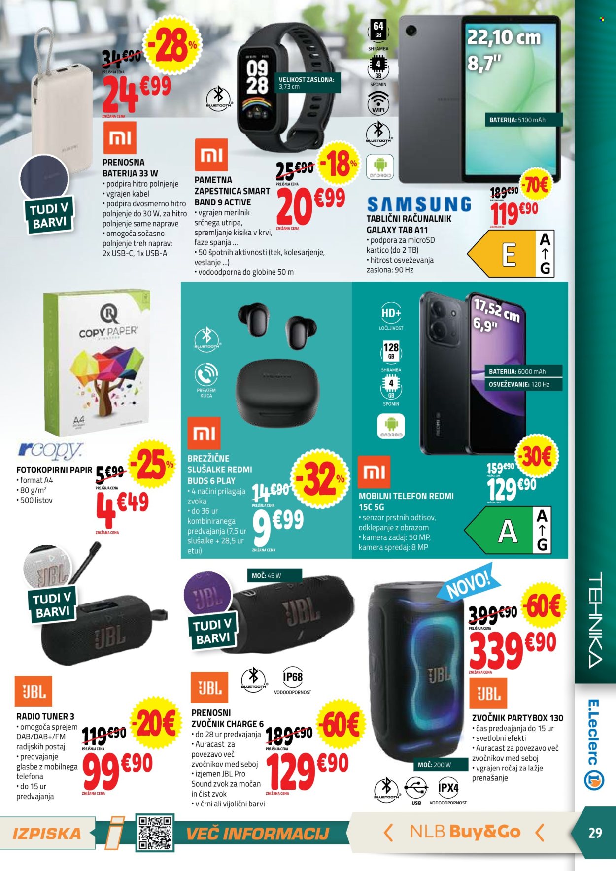 E.Leclerc katalog - 08.07.2026 - 18.07.2026. Stran 29